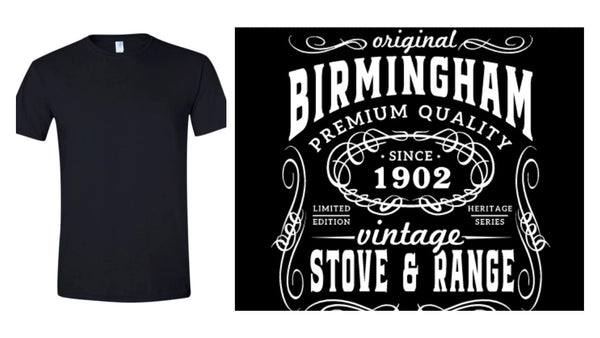 Birmingham Tshirt Vintage Design