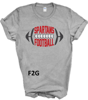 SPARTAN FOOTBALL TSHIRTS