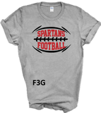 SPARTAN FOOTBALL TSHIRTS