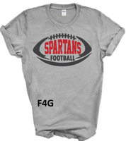 SPARTAN FOOTBALL TSHIRTS