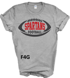 SPARTAN FOOTBALL TSHIRTS