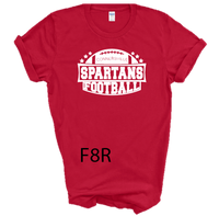 SPARTAN FOOTBALL TSHIRTS