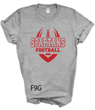 SPARTAN FOOTBALL TSHIRTS