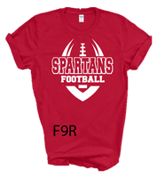 SPARTAN FOOTBALL TSHIRTS