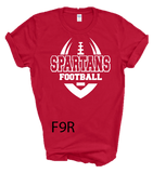 SPARTAN FOOTBALL TSHIRTS