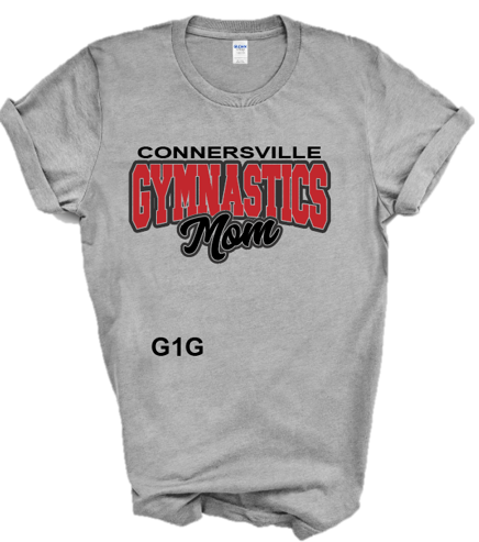 CONNERSVILLE GYMNASTICS MOM TSHIRTS