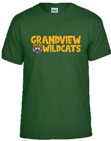 Green Short Sleeve - "Grandview Wildcats"