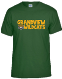 Green Short Sleeve - "Grandview Wildcats"