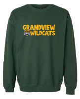 Green Crewneck Sweatshirt "Grandview Wildcats"