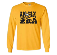 Gold Long Sleeve Sweatshirt - "Wildcat ERA"