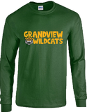 Green Long Sleeve - "Grandview Wildcats"