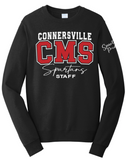CMS, A Brighter Tomorrow, Black crewneck sweatshirt