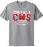 CMS Staff, A Brighter Tomorrow, Gray T-shirt