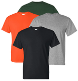 WORKWEAR SHORT SLEEVE TSHIRTS - BLACK, ORANGE, FOREST GREEN, GRAY