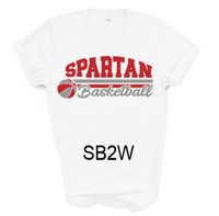 SPARTAN BASKETBALL TSHIRTS