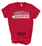 SPARTAN BASKETBALL TSHIRTS