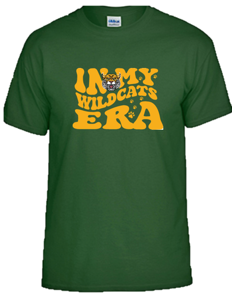 Green Short Sleeve - "In My Wilcat Era"