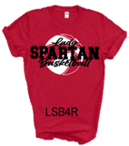 LADY SPARTAN BASKETBALL TSHIRT