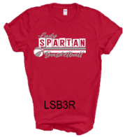 LADY SPARTAN BASKETBALL TSHIRT