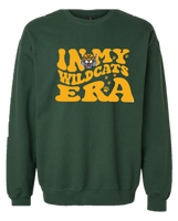 Green Crewneck Sweatshirt "Wildcats ERA"