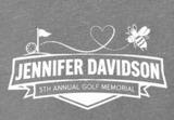 2026 JENNIFER DAVIDSON GOLF MEMORIAL T-SHIRT GRAY