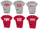 SPARTAN TENNIS TSHIRTS