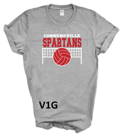 SPARTAN VOLLEYBALL TSHIRTS