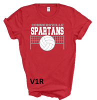 SPARTAN VOLLEYBALL TSHIRTS