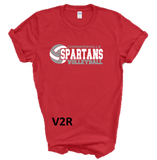 SPARTAN VOLLEYBALL TSHIRTS