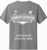 2026 JENNIFER DAVIDSON GOLF MEMORIAL T-SHIRT GRAY