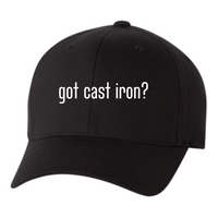 "Got Cast Iron?" Flexfit Fitted Hat