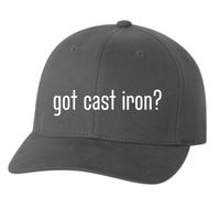 "Got Cast Iron?" Flexfit Fitted Hat