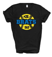 Brats Softball Tshirt