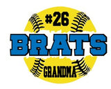 Brats Softball Tshirt