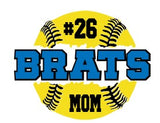 Brats Softball Tshirt