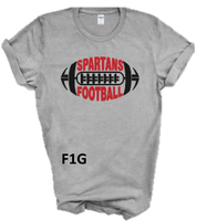 SPARTAN FOOTBALL TSHIRTS