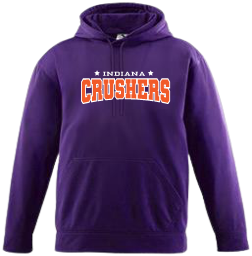 Performance Hoodie Sweatshirt Indiana Crushers Purple