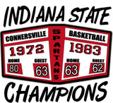 Spartan State Championship Scoreboard Tshirt