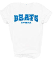 Brats Softball Block Tshirt