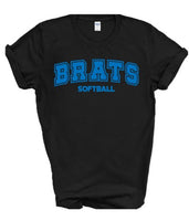 Brats Softball Block Tshirt