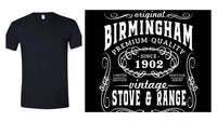 Birmingham Tshirt Vintage Design