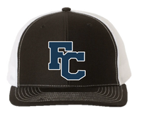 Black Snapback Hat - Franklin County "FC"