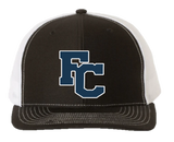 Black Snapback Hat - Franklin County "FC"