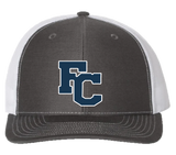 Black Snapback Hat - Franklin County "FC"