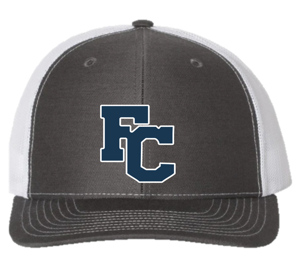 Black Snapback Hat - Franklin County "FC"