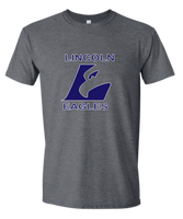 Grey Tshirt - Lincoln Eagles