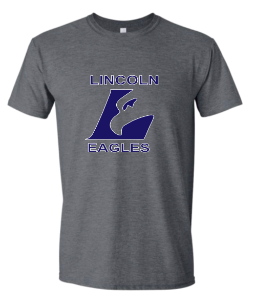 Grey Tshirt - Lincoln Eagles