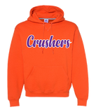 Hooded Sweatshirt 50/50 Script Font Design