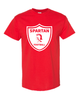 SPARTAN FOOTBALL SHIELD TSHIRT