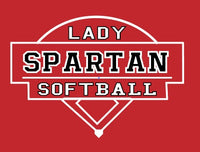 Lady Spartan Softball Diamond Tshirt